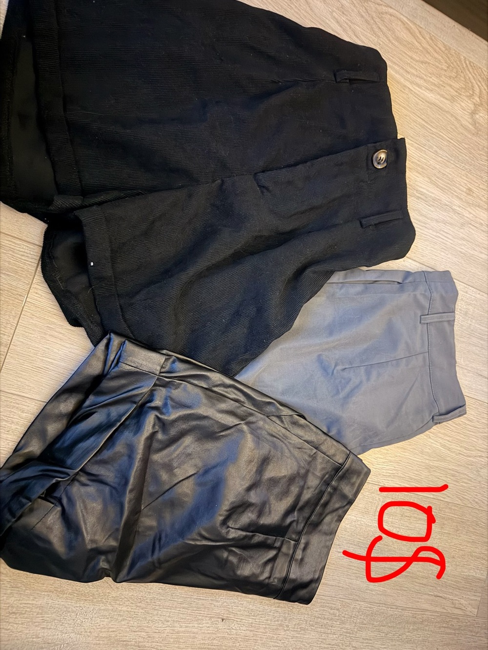 3 pairs of shorts